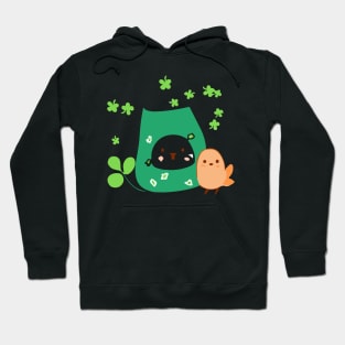 on St. Patrick’s Day bird bag Hoodie